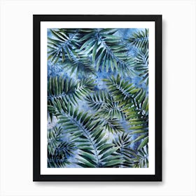 Tropical Leaves 1 Art Print