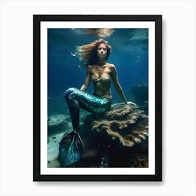 Mermaid-Reimagined 24 Art Print