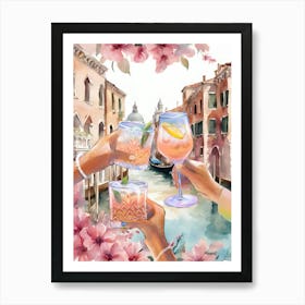 Cheers Print - Venice Art Print