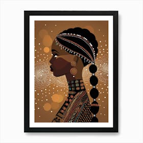 African Woman 189 Art Print