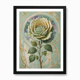 Delicate Rose Art Print