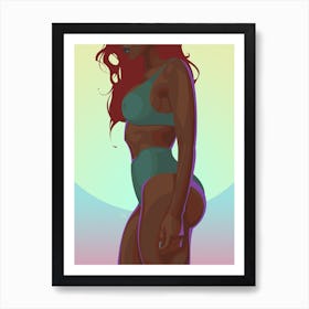 Vianne Sexy Woman Art Print