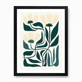 Lily Of The Valley Flower Market Matisse Style Art Print