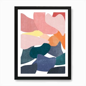 Cute Abstract Two Art Print