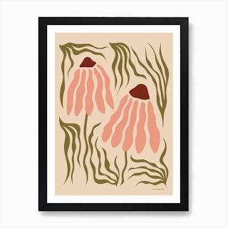 Echinacea 2 Art Print