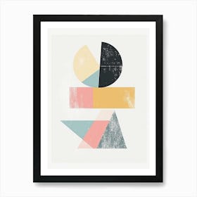 Geometric Shapes Art Print