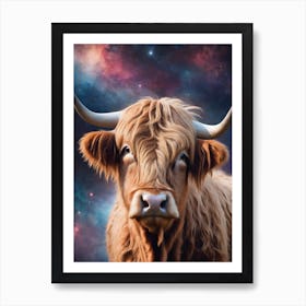 Highland Cow 11 Art Print