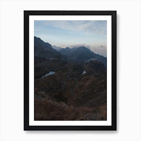 Hidden Mountain Lakes Art Print