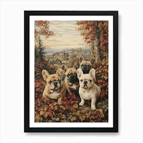 French Bulldog Tapestry 2 Art Print