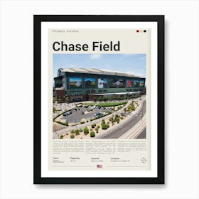 Baseball - Arizona Diamondbacks - Chase Field 1 Art Print