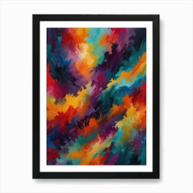 Abstract Painting 22 Art Print