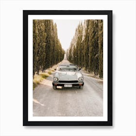 Tuscany Car Art Print