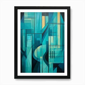 Avant Garde Abstract 66 Art Print