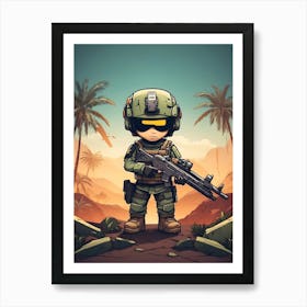 Soldier Soldier Soldier Art Print