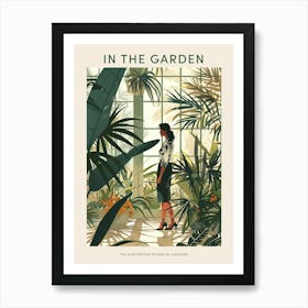 In The Garden Poster The Huntington Botanical Gardens 2 Art Print