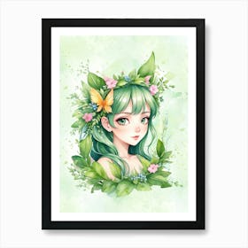 Fairy Girl Art Print