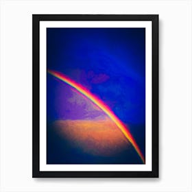 Rainbow Repose Art Print