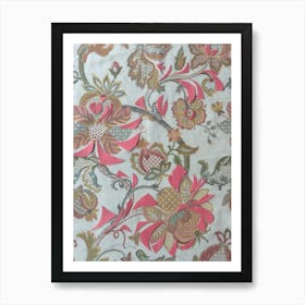 William Morris Floral Pattern Art Print