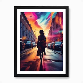 Portrait Of A Woman Art Print