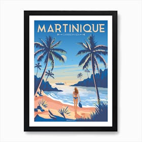 La Martinique Caribbean Island France Art Print
