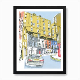 Edinburgh Victoria Street Art Print