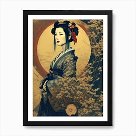 Geisha 23 Art Print