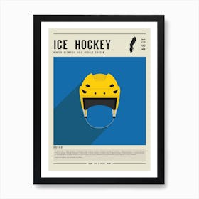 Ice Hockey  Art Print