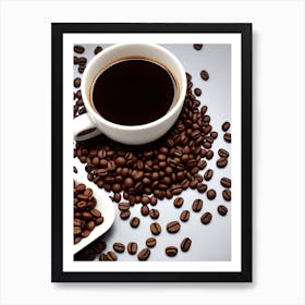 Coffee Beans 6 Art Print