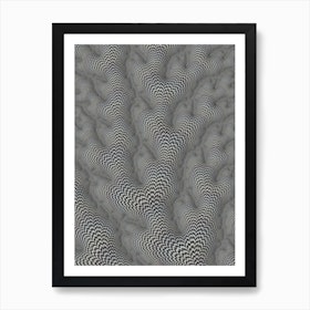 3d Optical Illusion Art Print
