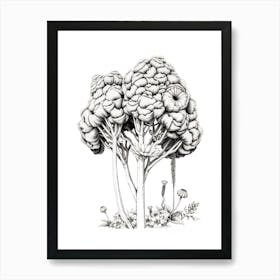 Lilac Tree Art Print