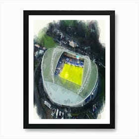 Brighton And Hove Albion Amex Stadium Art Print
