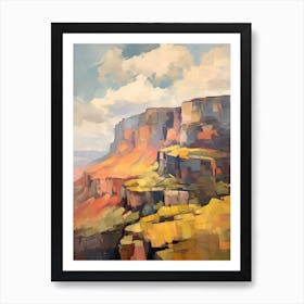 Table Mountain South Africa 2 Mountain Painting Art Print