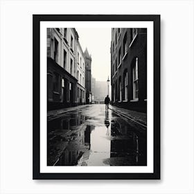 London, Black And White Analogue Photograph 1 Art Print