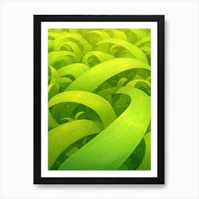 Green Grass Art Print