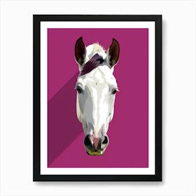 Horse Head 6 Art Print