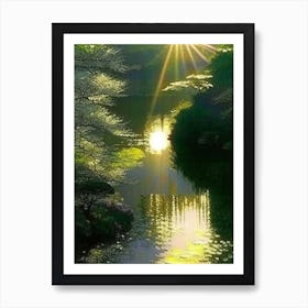 Ginkaku Ji, Japan 1, Classic Painting Art Print