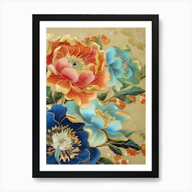 Chinese Flower Painting 84 Art Print