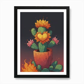 Cactus 13 Art Print