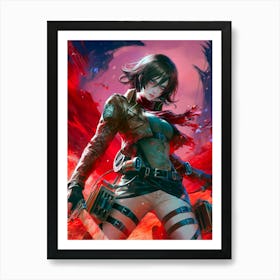 Attack On Titan 12 Art Print