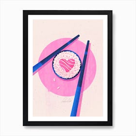 Sushi Love Art Print