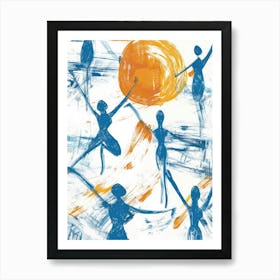 Dancers Art Print