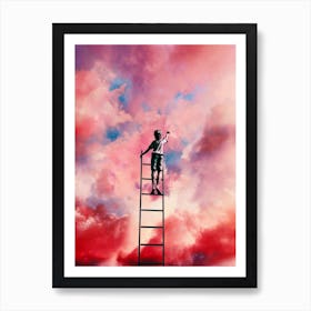 Cloud Painter Art Print