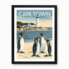 Cape Town, South Africa Art Print