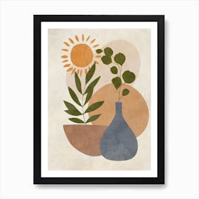 I Love The Sun Art Print