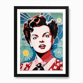 Judy Garland Art Print