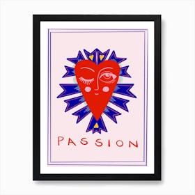 Passion Art Print