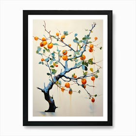 Tangerine Tree Art Print