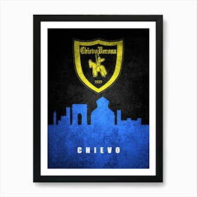 Chievo Verona Art Print