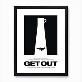 Get Out Film Poster Art Print