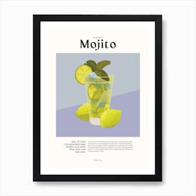 Mojito Art Print